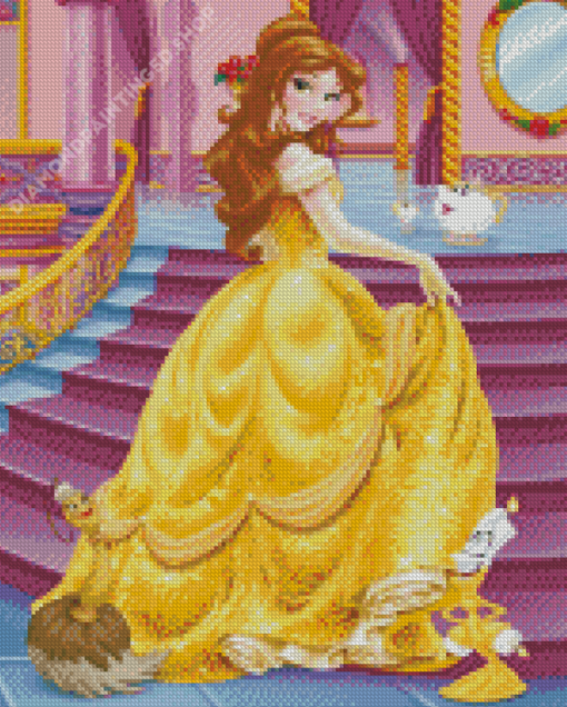 Belle Disney Princess Diamond Painting