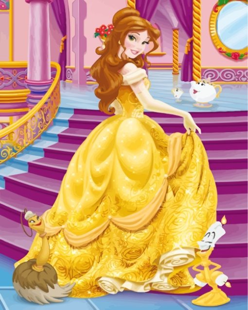 Belle Disney Princess Diamond Painting