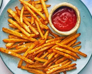 French Fries Diamond Painting