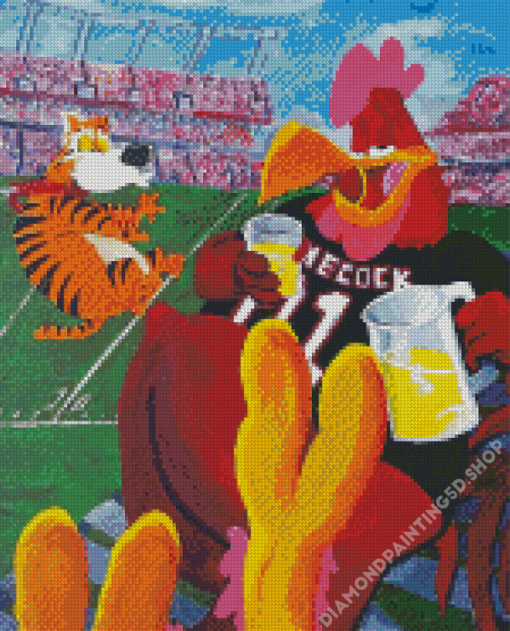 Gamecock Sport Diamond Painting