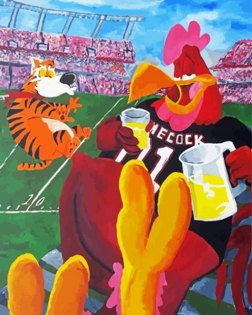 Gamecock Sport Diamond Painting