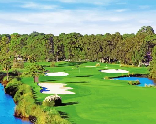 Hilton Head Golf Diamond Painting