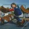 Little Hockey Goalie Diamond Painting