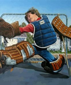 Little Hockey Goalie Diamond Painting