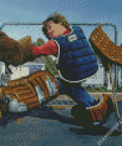 Little Hockey Goalie Diamond Painting