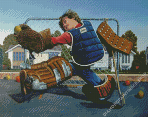 Little Hockey Goalie Diamond Painting