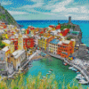 Livorno City Italy Diamond Painting