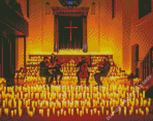 Music By Candlelight Diamond Painting
