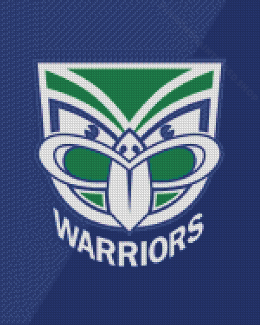 New Zealand Warrior Logo Diamond Painting