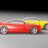 Red And Yellow 2010 Dodge Charger Diamond Painting