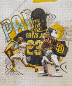 San Diego Padres Team Art Diamond Painting