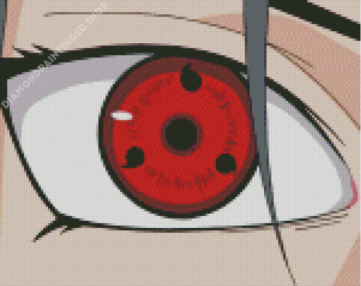 Sharingan Eye Diamond Painting