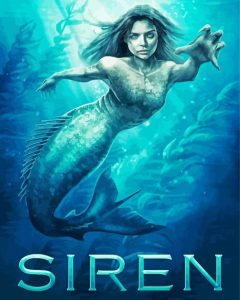 Siren Serie Poster Diamond Painting