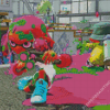 Splatoon 2 Game Characters Diamond Painting