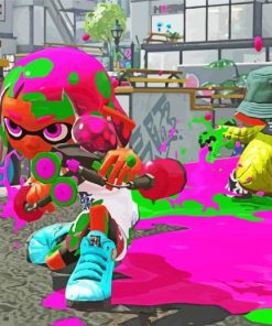 Splatoon 2 Game Characters Diamond Painting