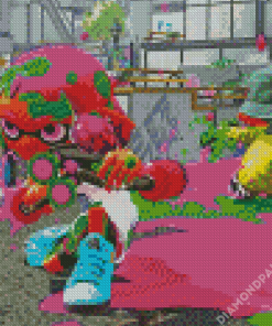 Splatoon 2 Game Characters Diamond Painting