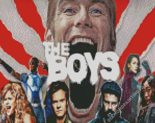 The Boys Poster Diamond Painting