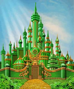 Wizard Of Oz Emerald City Diamond Painting