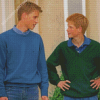 Young Prince William And Prince Harry Diamond Painting