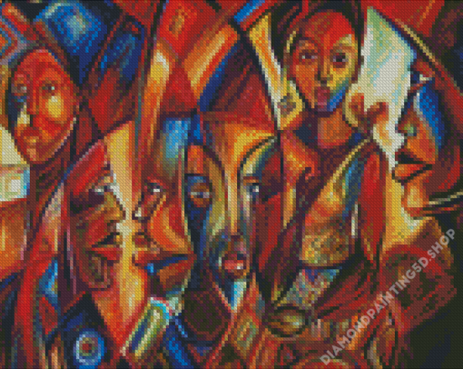 Aesthetic Ugandan Art Diamond Painting