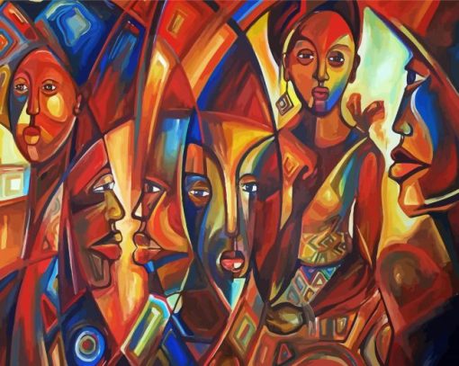 Aesthetic Ugandan Art Diamond Painting