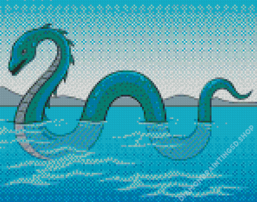 Aesthetic Nessie Diamond Painting