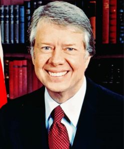 Classy Jimmy Carter Diamond Painting