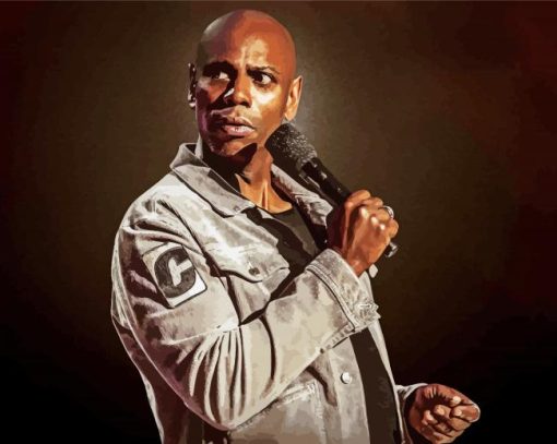 Comedian Dave Chappelle Diamond Painting