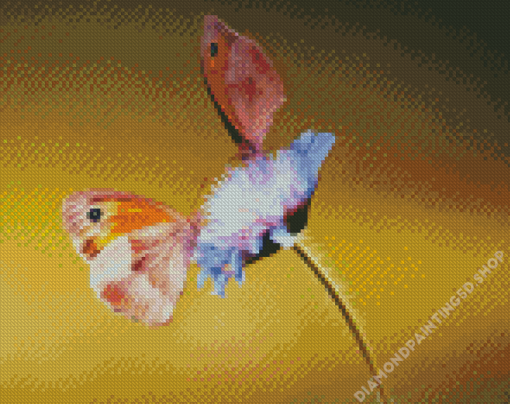 Butterflies And Blooms Diamond Painting