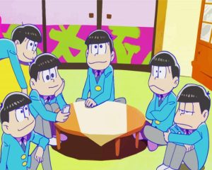 Osomatsu San Art Diamond Painting