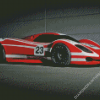 Red Porsche 917 Diamond Painting