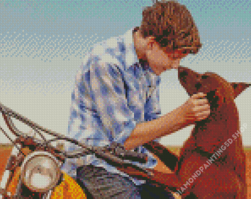 Red Dog Movie Diamond Painting