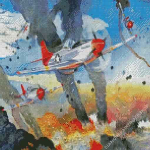 Tuskegee Airmen War Diamond Painting