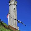 Alcatraz Island Lighthouse Diamond Painting