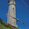 Alcatraz Island Lighthouse Diamond Painting