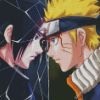Anime Naruto Vs Sasuke Diamond Paintings