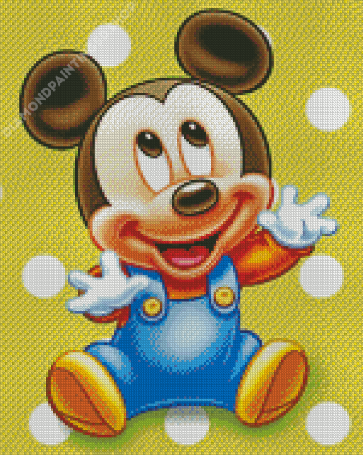 Baby Mickey Mouse Diamond Painting