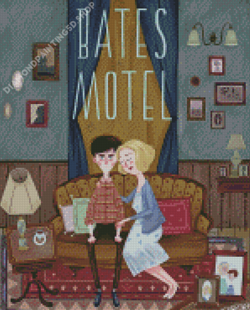 Bates Motel Art Diamond Paintings