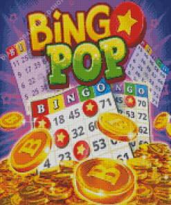 Bingo Pop Game Diamond Painting