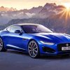 Jaguar F Type Blue Car Diamond Painting