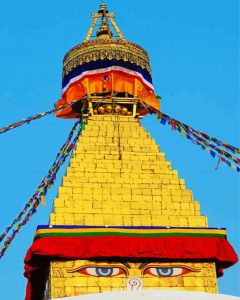 Boudha Stupa Diamond Painting