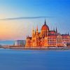 Budapest Evening Sunset View Diamond Painting