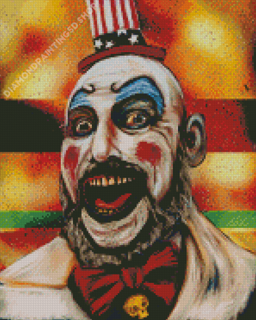 Captain Spaulding Character Art Diamond Paintings