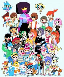 Cartoon Network Characters Diamond Painting