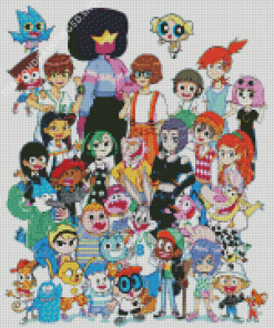 Cartoon Network Characters Diamond Painting