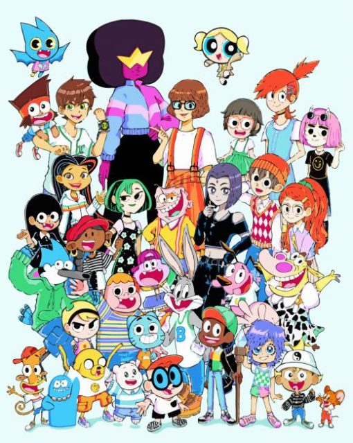 Cartoon Network Characters Diamond Painting