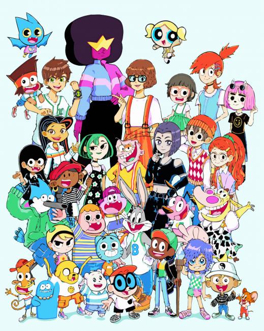 images of cartoon characters of cartoon network