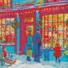 Christmas Toy Shop Diamond Paintings