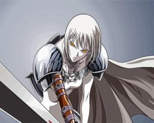 Claymore Clare Anime Girl Diamond Painting