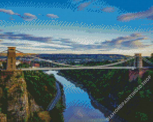 Clifton Suspension Bridge Bristol Diamond Paintings